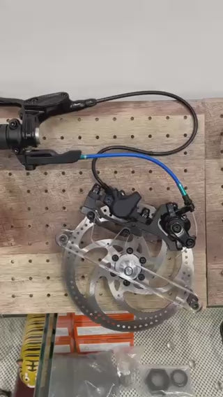 Bengal Handbrake Kit used on heavy bikes 2026 OE product used on the ARES 9 CBS & ARES 9.5 CBS — Controlled Braking System —